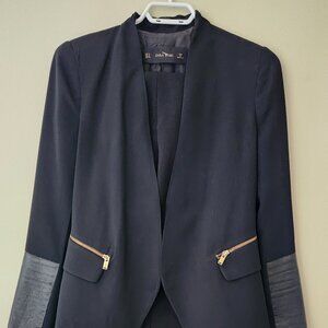 Zara Basic Black Blazer & Pants Set – Size M